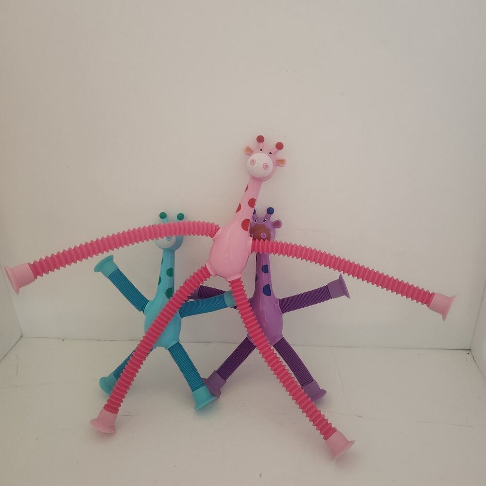 Lot of 3 telescopic suction giraffes15